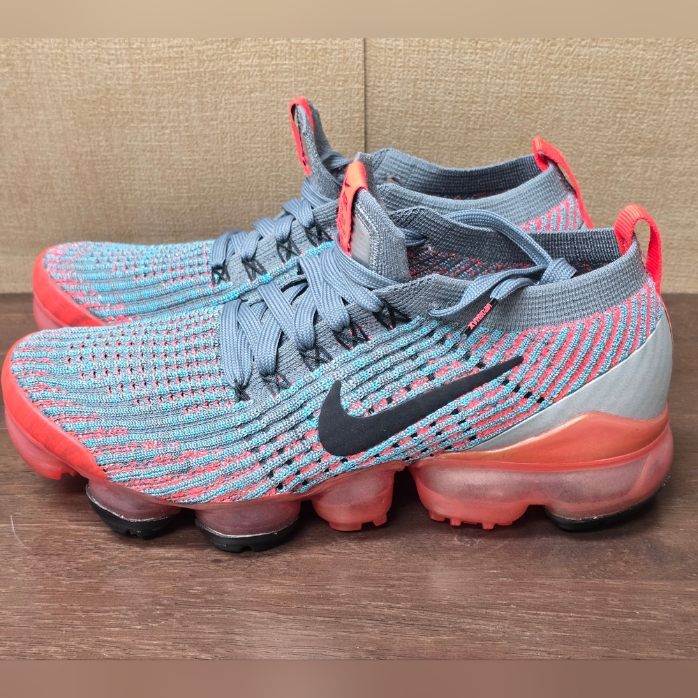 Nike Vapormax Air FK - 3 Orange And Gray